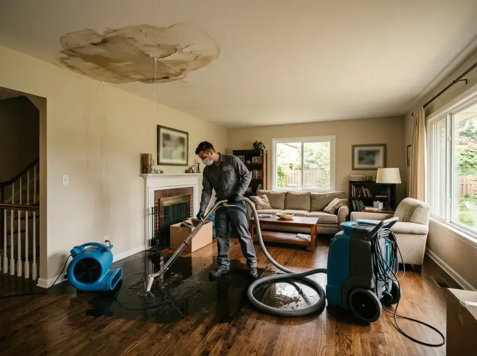 attic-pipe-burst-ceiling-drip-008 — frequently asked questions, Water Damage Restoration & Carpet Care in Pensacola Station,…
